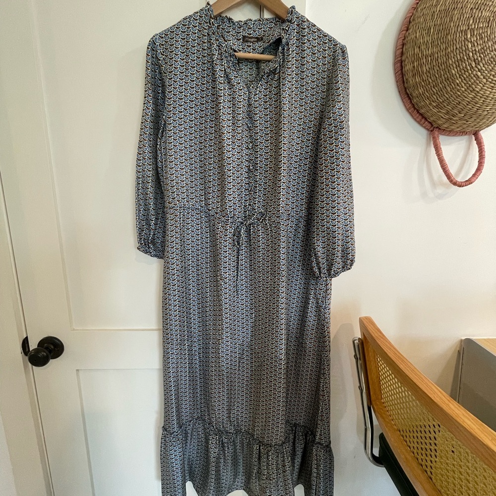 J.McLaughlin Liberty Silk-Blend Dress - Picture 3 of 9